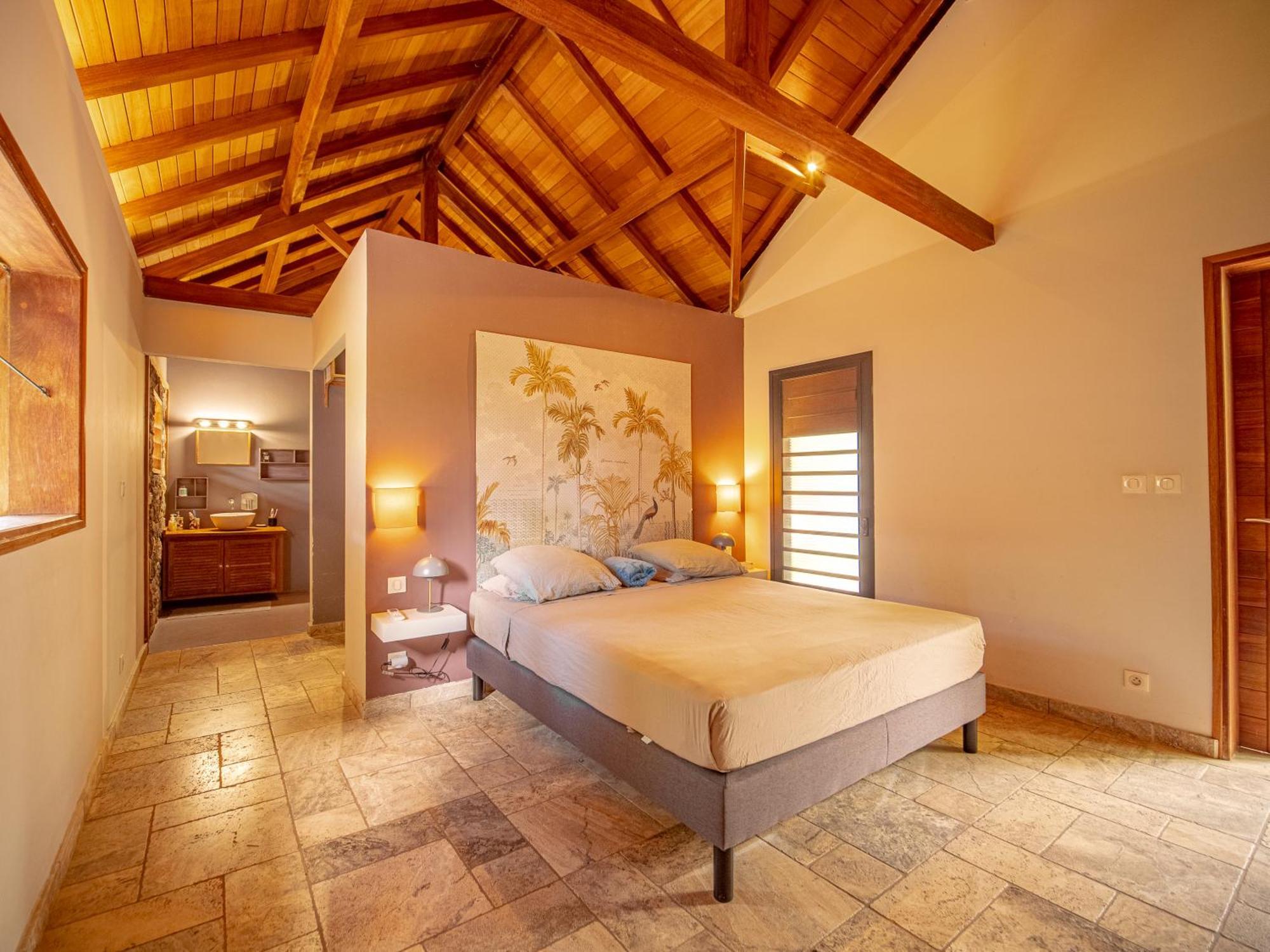 La Kaz Veloutier - Villa 4 Chambres Avec Piscine La Saline Le Bains Extérieur photo